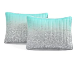 Lush Decor Glitter Ombre Print Quilt & Pillowcase Set 30 Lush Decor Glitter Ombre Print Quilt & Pillowcase Set -Home Furnishing Store 810595922 6