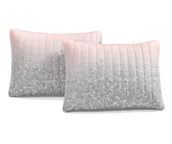 Lush Decor Glitter Ombre Print Quilt Set -Home Furnishing Store 810595928 5