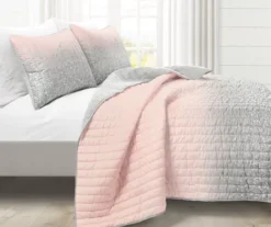 Lush Decor Glitter Ombre Print Quilt Set -Home Furnishing Store 810595929 1