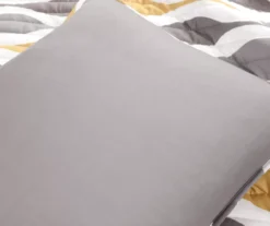 Gold & Gray Mid-Century Waves Full/Queen 3-Piece Quilt Set -Home Furnishing Store 810595966 5