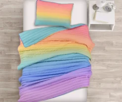 Lush Decor Rainbow Ombre Quilt Set -Home Furnishing Store 810595982 1