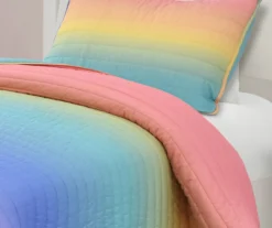 Lush Decor Rainbow Ombre Quilt Set -Home Furnishing Store 810595982 2