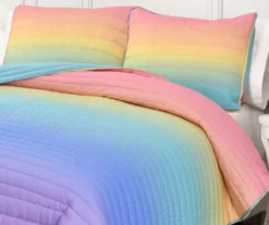 Lush Decor Rainbow Ombre Quilt Set -Home Furnishing Store 810595983 2
