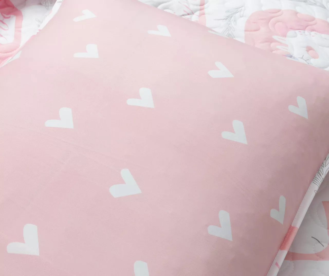 Lush Decor White & Pink Unicorn Reversible Quilt Set 11 Lush Decor White & Pink Unicorn Reversible Quilt Set - Image 11