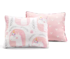 Lush Decor White & Pink Unicorn Reversible Quilt Set 23 Lush Decor White & Pink Unicorn Reversible Quilt Set -Home Furnishing Store 810595996 5