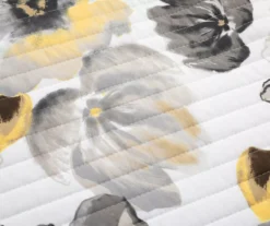 Lush Decor Leah Yellow & Gray Floral Reversible Quilt Set -Home Furnishing Store 810595997 2