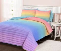 Lush Decor Rainbow Ombre Quilt Set -Home Furnishing Store 810596084