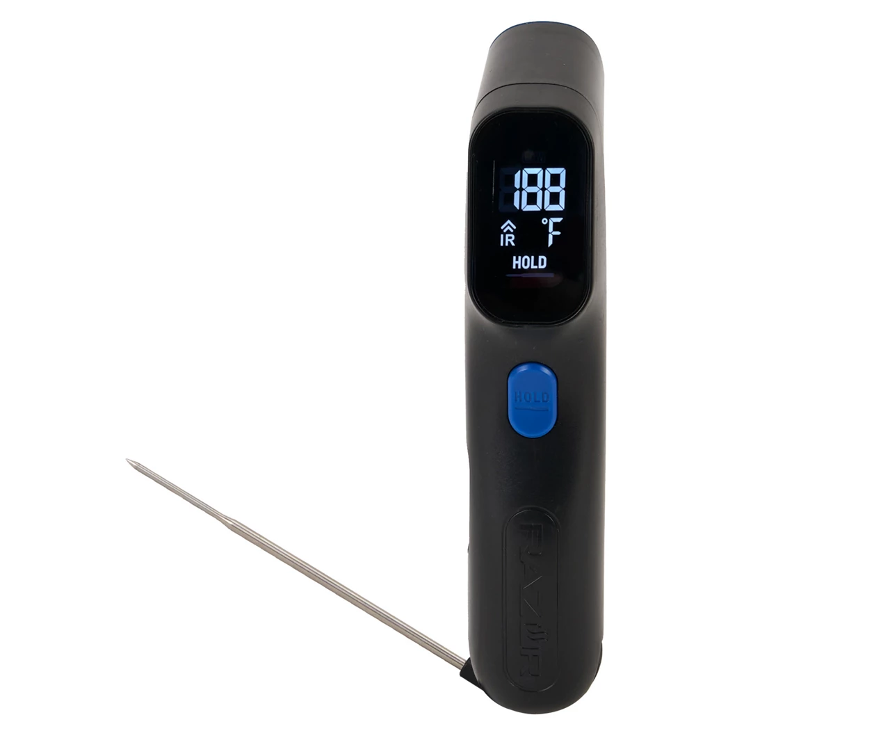 RAZOR Digital Infrared Thermometer With Instant Food Probe 2 RAZOR Digital Infrared Thermometer With Instant Food Probe - Image 2