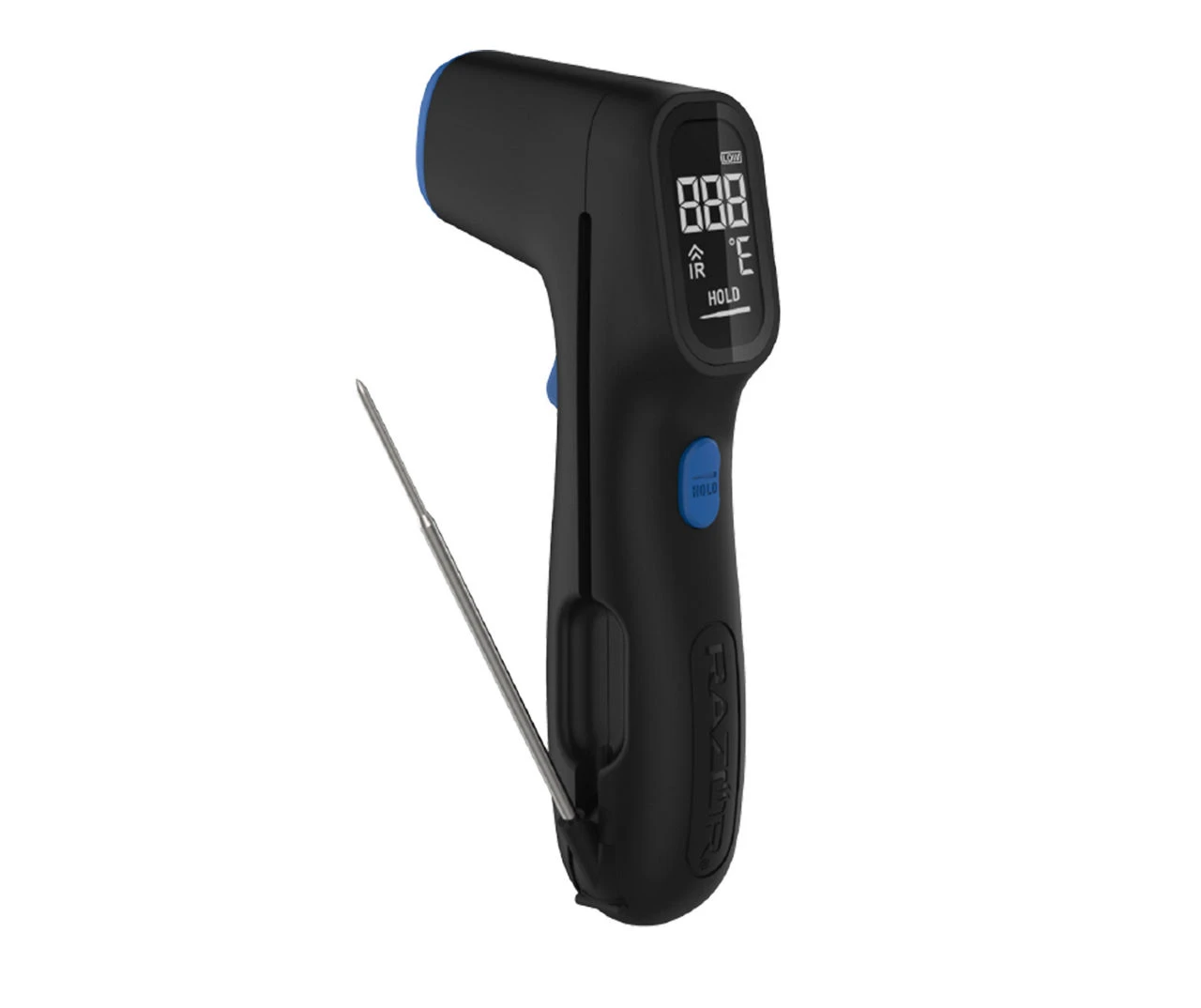 RAZOR Digital Infrared Thermometer With Instant Food Probe 1 RAZOR Digital Infrared Thermometer With Instant Food Probe