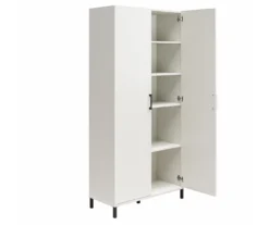 Evolution Vantage White 2-Door Storage Cabinet -Home Furnishing Store 810597744 2