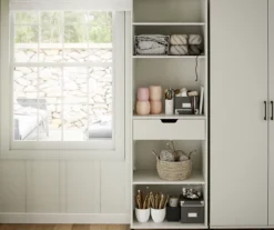 Evolution Vantage White 5-Shelf Open Cabinet -Home Furnishing Store 810597745 6