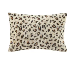 Marselle Leopard Print Faux Fur 4-Piece Comforter Set 22 Marselle Leopard Print Faux Fur 4-Piece Comforter Set -Home Furnishing Store 810598172 810598173 4