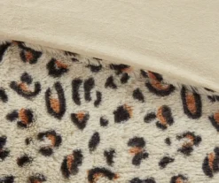 Marselle Leopard Print Faux Fur 4-Piece Comforter Set 26 Marselle Leopard Print Faux Fur 4-Piece Comforter Set -Home Furnishing Store 810598172 810598173 8