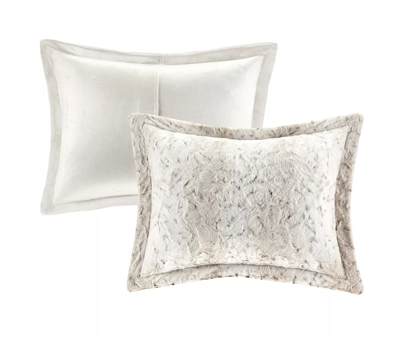 Marselle Leopard Print Faux Fur 4-Piece Comforter Set 12 Marselle Leopard Print Faux Fur 4-Piece Comforter Set - Image 12