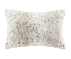 Marselle Leopard Print Faux Fur 4-Piece Comforter Set 30 Marselle Leopard Print Faux Fur 4-Piece Comforter Set -Home Furnishing Store 810598174 810598175 4