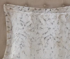 Marselle Leopard Print Faux Fur 4-Piece Comforter Set 31 Marselle Leopard Print Faux Fur 4-Piece Comforter Set -Home Furnishing Store 810598174 810598175 5
