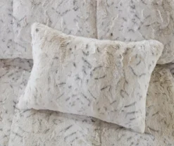 Marselle Leopard Print Faux Fur 4-Piece Comforter Set 33 Marselle Leopard Print Faux Fur 4-Piece Comforter Set -Home Furnishing Store 810598174 810598175 7