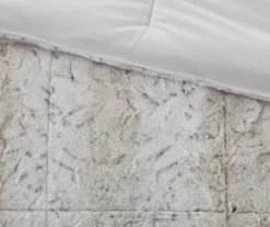 Marselle Leopard Print Faux Fur 4-Piece Comforter Set 34 Marselle Leopard Print Faux Fur 4-Piece Comforter Set -Home Furnishing Store 810598174 810598175 8