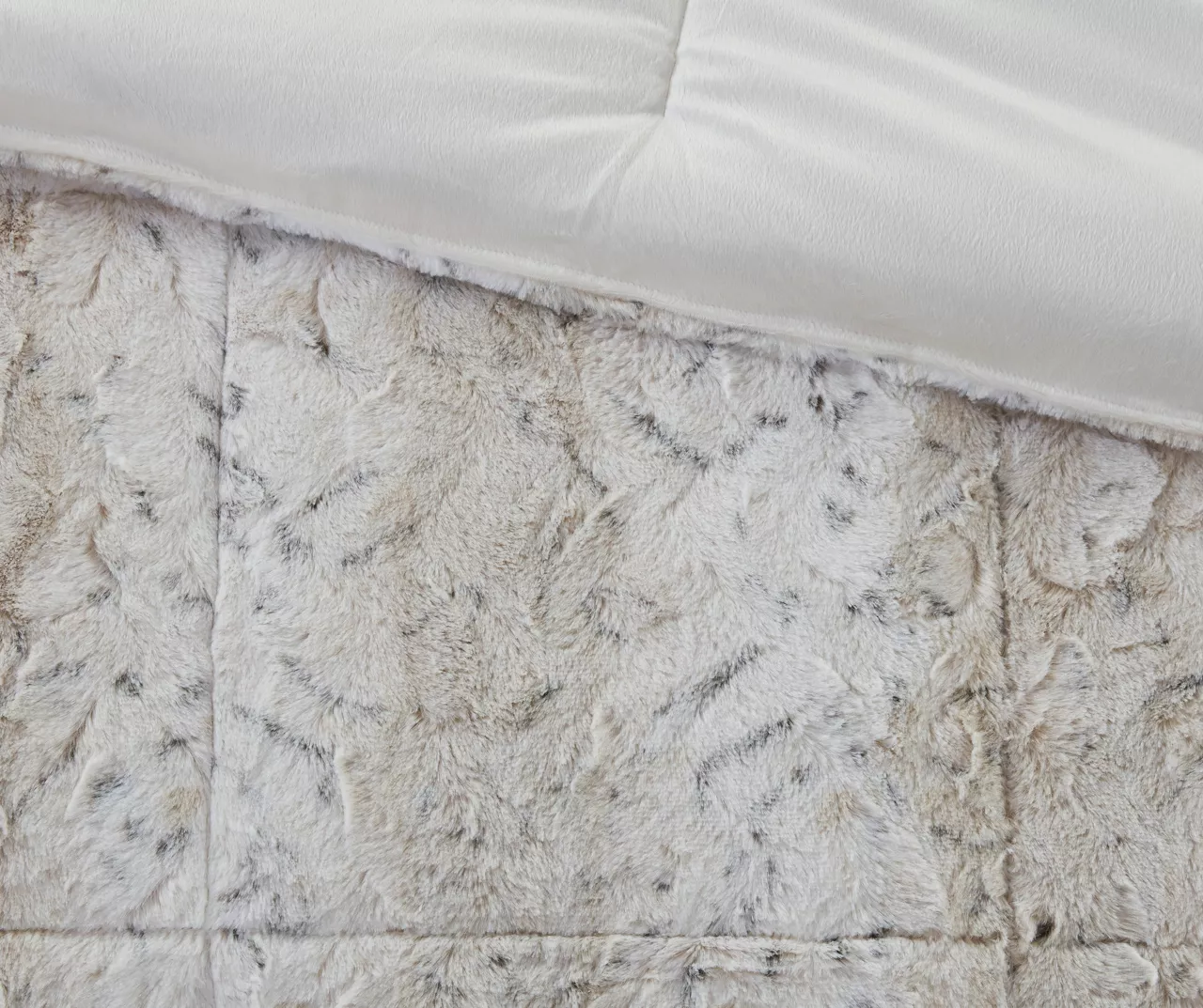 Marselle Leopard Print Faux Fur 4-Piece Comforter Set 17 Marselle Leopard Print Faux Fur 4-Piece Comforter Set - Image 17