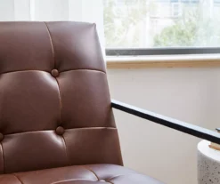 Glitzhome Modern Industrial Faux Leather Accent Chairs, 2-Pack 28 Glitzhome Modern Industrial Faux Leather Accent Chairs, 2-Pack -Home Furnishing Store 810598913 A0 5