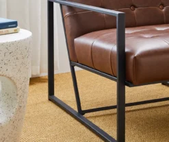 Glitzhome Modern Industrial Faux Leather Accent Chairs, 2-Pack 29 Glitzhome Modern Industrial Faux Leather Accent Chairs, 2-Pack -Home Furnishing Store 810598913 A0 6