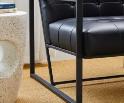 Glitzhome Modern Industrial Faux Leather Accent Chairs, 2-Pack 22 Glitzhome Modern Industrial Faux Leather Accent Chairs, 2-Pack -Home Furnishing Store 810598914 A0 6