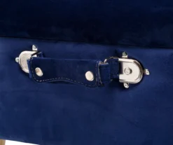 Glitzhome Velvet Suitcase Storage Stool -Home Furnishing Store 810598944 A0 6