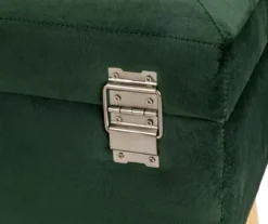 Glitzhome Velvet Suitcase Storage Stool -Home Furnishing Store 810598947 A0 4