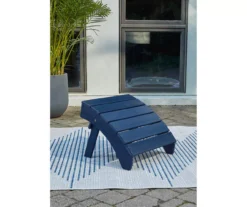 Sundown Treasure Blue Slat Ottoman -Home Furnishing Store 810599450 3