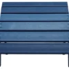 Sundown Treasure Blue Slat Ottoman