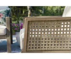 Barn Cove Wood Cushioned Patio Loveseat 15 Barn Cove Wood Cushioned Patio Loveseat -Home Furnishing Store 810599479 8