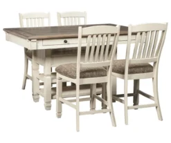 Bolanburg Counter-Height Dining Table With Wine Bottle Storage 19 Bolanburg Counter-Height Dining Table With Wine Bottle Storage -Home Furnishing Store 810599589 4