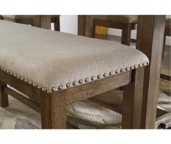 Moriville Upholstered Counter-Height Dining Bench -Home Furnishing Store 810599606 2