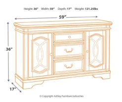 Raelyn Dining Server -Home Furnishing Store 810599611 6