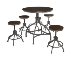 Odium 5-Oiece Counter-Height Dining Set 12 Odium 5-Oiece Counter-Height Dining Set -Home Furnishing Store 810599623 5