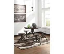 Odium 5-Oiece Counter-Height Dining Set 19 Odium 5-Oiece Counter-Height Dining Set -Home Furnishing Store 810599623 9