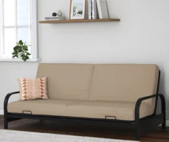 DHP Elbern Black Metal Futon With Cover -Home Furnishing Store 810599700 B0 02
