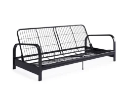 DHP Elbern Black Metal Futon With Cover -Home Furnishing Store 810599700 810600181 810600182 A8 3