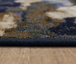 Redondo Blue & Brown Abstract Area Rug, (5' X 8') -Home Furnishing Store 810600309 A8 4