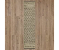 Harley Hill Gray & Beige Geometric Area Rug, (2' X 8') -Home Furnishing Store 810600451 A0 2