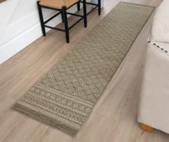 Harley Hill Gray & Beige Geometric Area Rug, (2' X 8') -Home Furnishing Store 810600451 A0 3