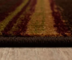 Multi-Color Boho Stripe Accent Rug, (20" X 34") -Home Furnishing Store 810600677 A8 4