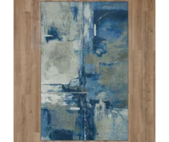 Mohawk Home Fusion Blue Area Rug 31 Mohawk Home Fusion Blue Area Rug -Home Furnishing Store 810600788 A0 2