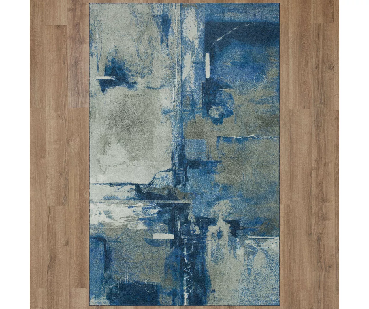 Mohawk Home Fusion Blue Area Rug 12 Mohawk Home Fusion Blue Area Rug - Image 12