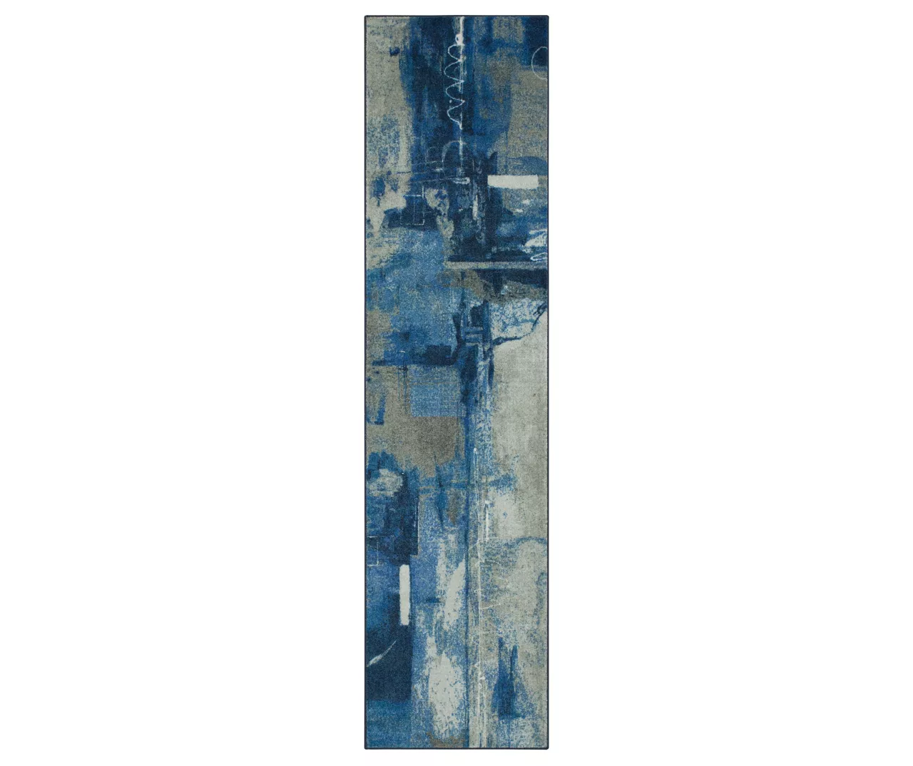 Mohawk Home Fusion Blue Area Rug 5 Mohawk Home Fusion Blue Area Rug - Image 5