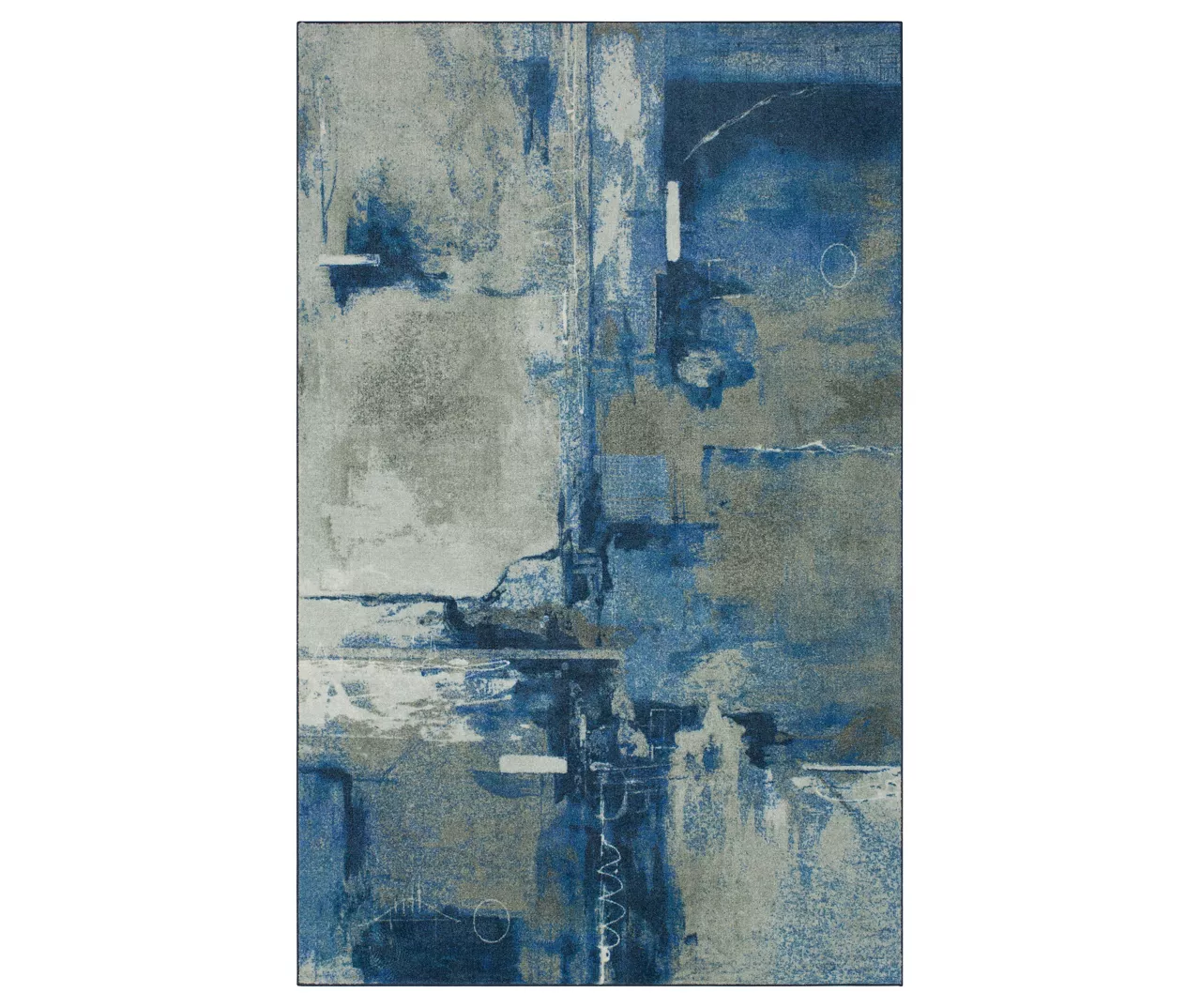 Mohawk Home Fusion Blue Area Rug 7 Mohawk Home Fusion Blue Area Rug - Image 7