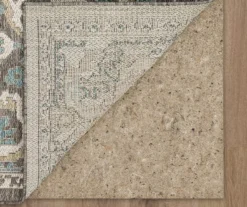 Coastal Desire Light Gray & Turquoise Ornamental Outdoor Area Rug, (2.5' X 6') 11 Coastal Desire Light Gray & Turquoise Ornamental Outdoor Area Rug, (2.5' X 6') -Home Furnishing Store 810600830 A8 2