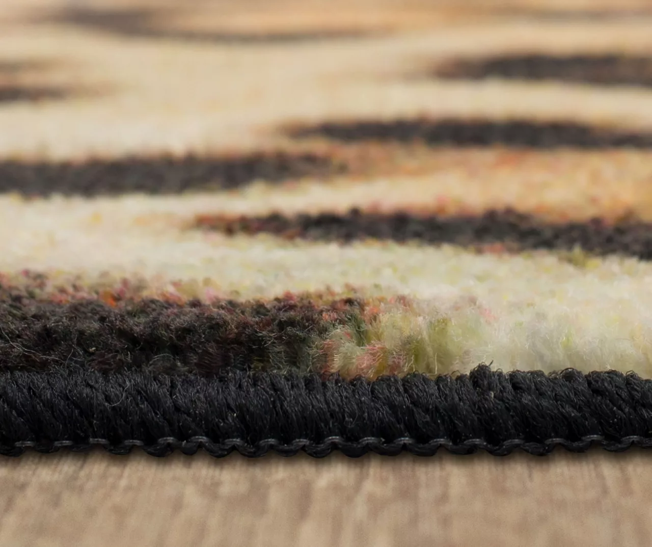 Yellow & Black Leopard Print Area Rug, (8' X 10') 6 Yellow & Black Leopard Print Area Rug, (8' X 10') - Image 6