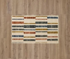 Tilton Beige & Multi-Color Block Pattern Accent Rug, (20" X 34") -Home Furnishing Store 810601115 A0 2