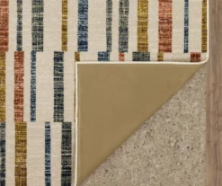 Tilton Beige & Multi-Color Block Pattern Accent Rug, (20" X 34") -Home Furnishing Store 810601115 A8 2